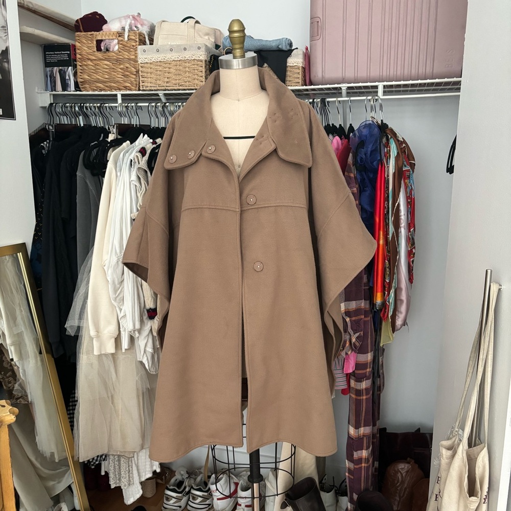 Tan Cape Coat